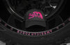 Trucker Hat Charcoal Grey/ Pink Stiching