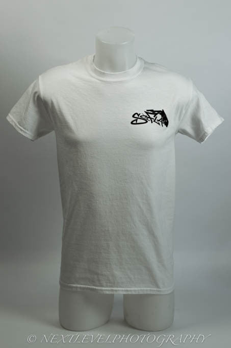 Short Sleeve Logo White