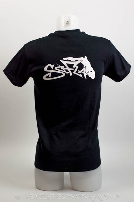 Short Sleeve Logo Black – So-Fla Sunwear