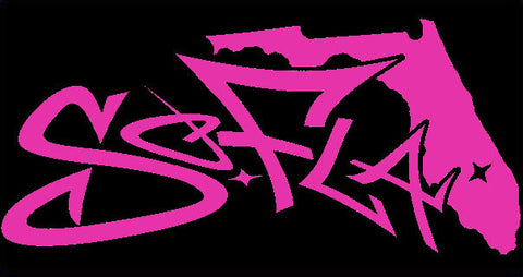 State Decal Pink
