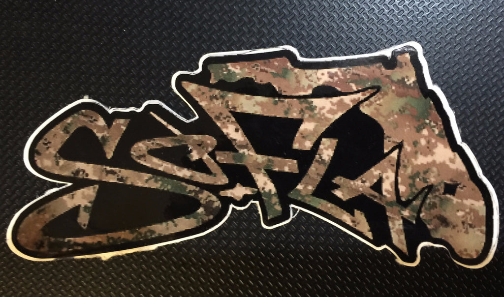 Decals Digital Camouflage Woods