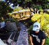 Flexfit Hat White/ Black Stitching